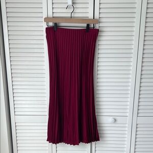 J. Crew Straight Pleat Skirt Sz XS